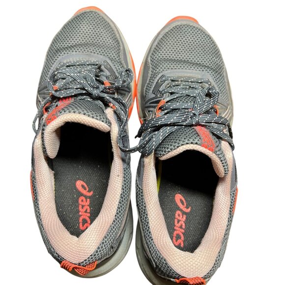 Asics Gel-Venture 8 Trail Running Shoes Athletic Jogging Sports Gray Size 8 - Picture 9 of 12